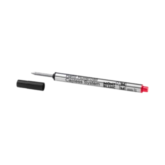 1 recharge pour roller sans capuchon, rouge Modena – Medium