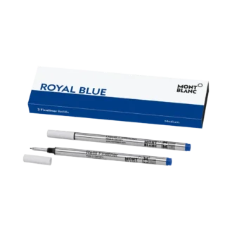 2 recharges Fineliner, bleu royal – Medium
