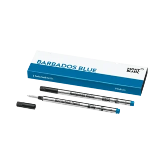 2 recharges pour roller, bleu Barbade – Medium