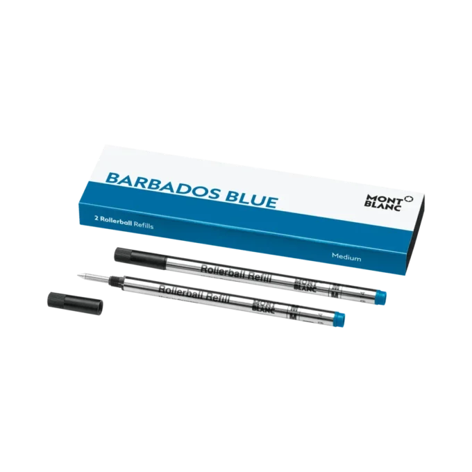 2 recharges pour roller, bleu Barbade – Medium