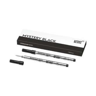 2 recharges pour roller, noir mystère – Fine