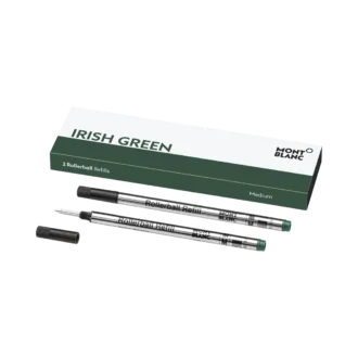2 recharges pour rollerball, vert irlandais – moyen