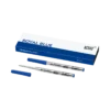 2 recharges pour stylo à bille, bleu royal – fine