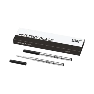 2 recharges pour stylo à bille, noir mystère – Fine