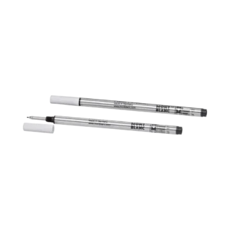 2 recharges pour stylo fineliner, noir mystère – moyen