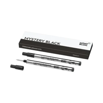 2 recharges Rollerball LeGrand, noir mystère – Fine