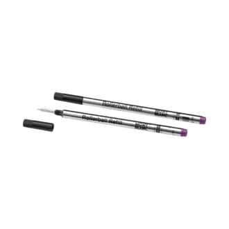 2 recharges Rollerball, violet améthyste – Medium