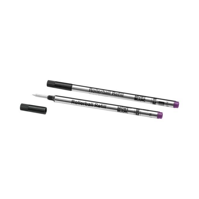 2 recharges Rollerball, violet améthyste – Medium