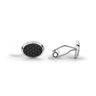 Boutons de manchette Meisterstück, laque noire