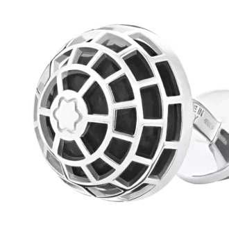Boutons de manchette Montblanc Meisterstück avec pierre d&rsquo;onyx