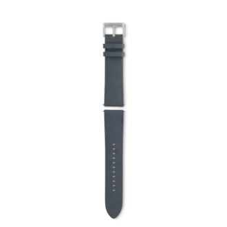 Bracelet en cuir de veau gris Montblanc Extreme 3.0 avec boucle ardillon