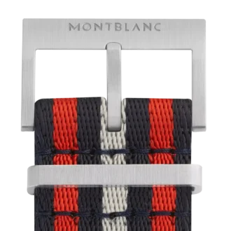 Bracelet en nylon rouge et bleu