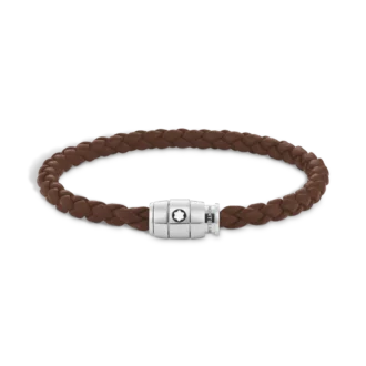 Bracelet Small, cuir souple, brun fauve