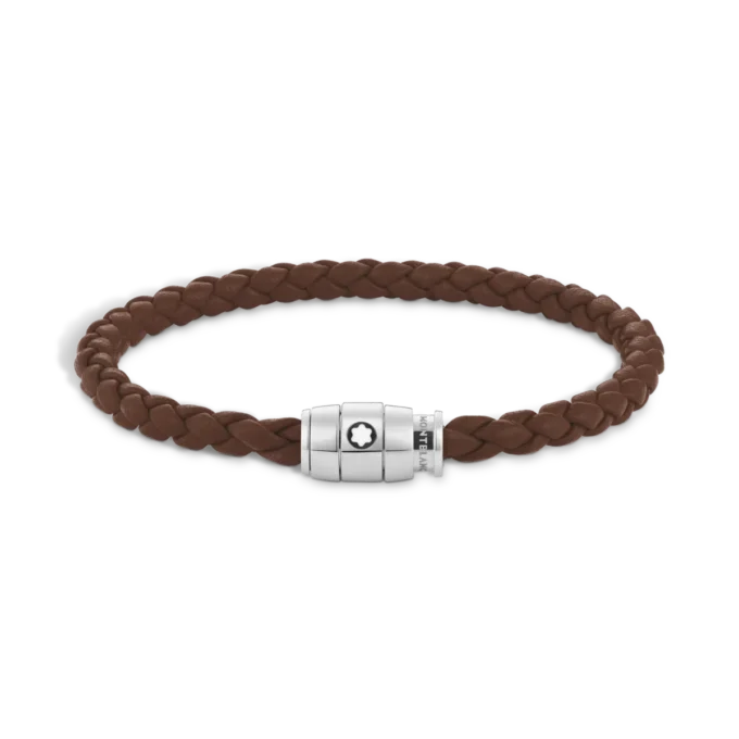 Bracelet Small, cuir souple, brun fauve