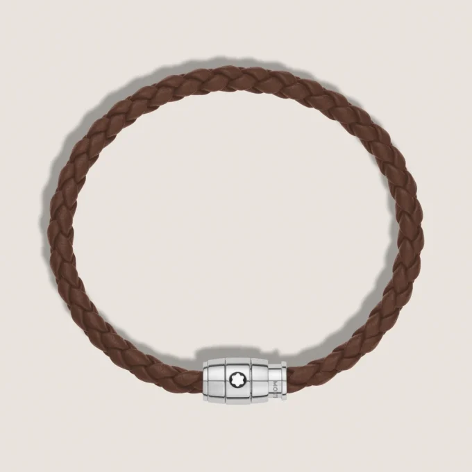 Bracelet Small, cuir souple, brun fauve