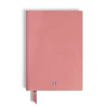 Carnet de notes moyen, cuir Saffiano, rose pâle – Pages lignées