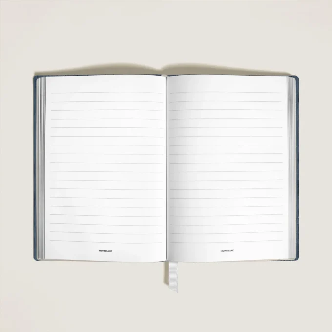 Carnet moyen en cuir Corteccia, pages lignées