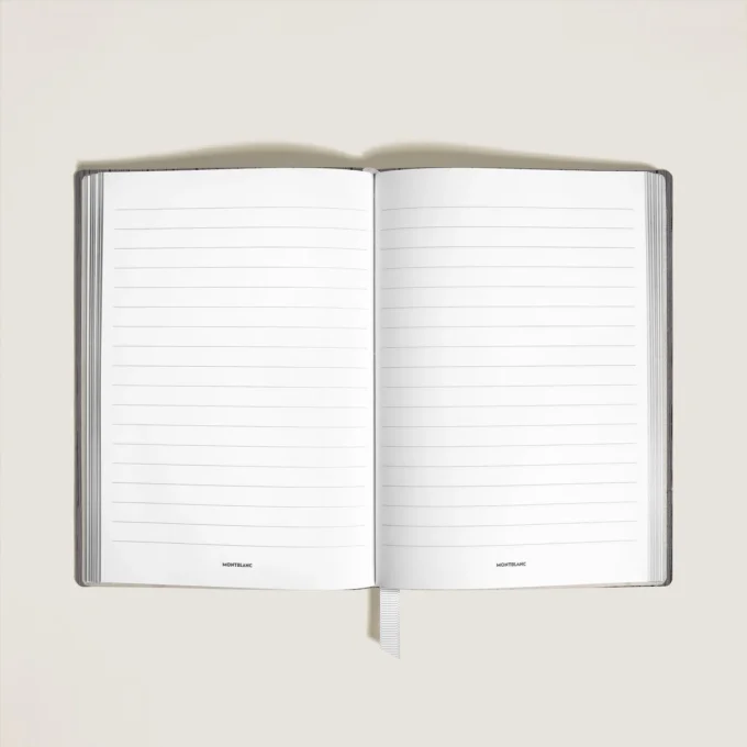 Carnet moyen en cuir Corteccia, pages lignées