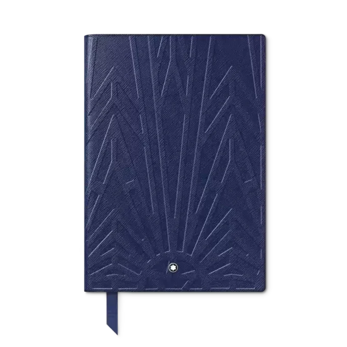Carnet n° 163 moyen, Meisterstück The Origin Collection, bleu – ligné