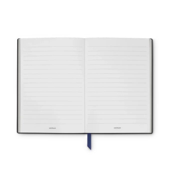 Carnet n° 163 moyen, Meisterstück The Origin Collection, bleu – ligné