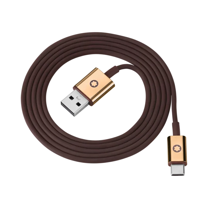 Câble marron pour casque Montblanc MB 01