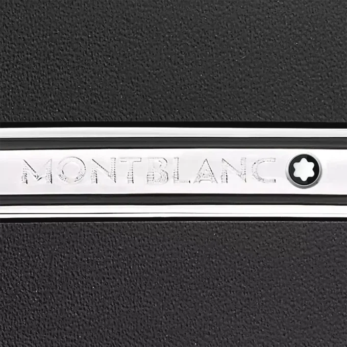 Ceinture en cuir noir 30 mm