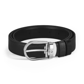 Ceinture réversible Horseshoe 30 mm en cuir Sartorial