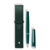 Coffret avec roller PIX Deep Green et pochette Montblanc Envelope 1-Pen
