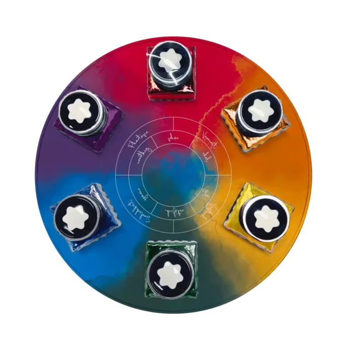 Coffret de flacons d&rsquo;encre, Édition Écrivains Hommage à Johann Wolfgang von Goethe – 6 x 30 ml