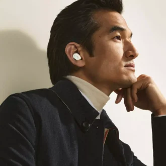 Écouteurs intra-auriculaires Montblanc MTB 03 couleur ivoire