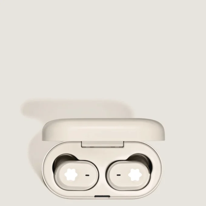 Écouteurs intra-auriculaires Montblanc MTB 03 couleur ivoire