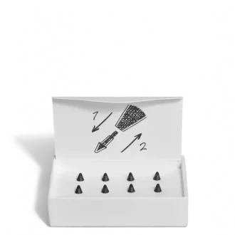 Embouts de rechange en lin pour stylo numérique Montblanc noir