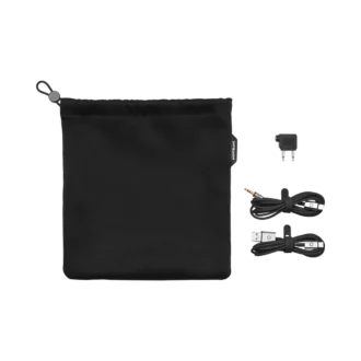 Kit de voyage noir pour casque Montblanc MB 01