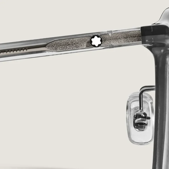 Lunettes de soleil ovales à monture en acétate grise