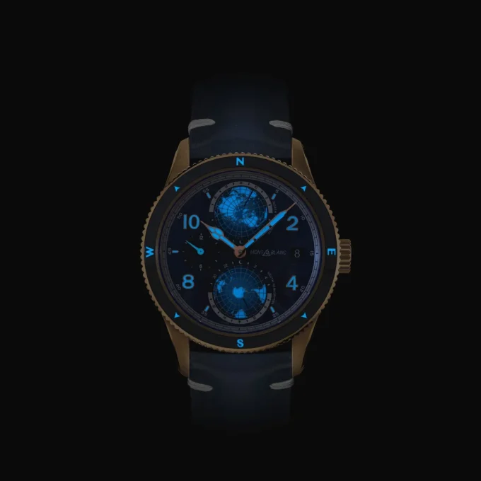 Montblanc 1858 Geosphere 0 Oxygen Édition limitée – 1786 pièces