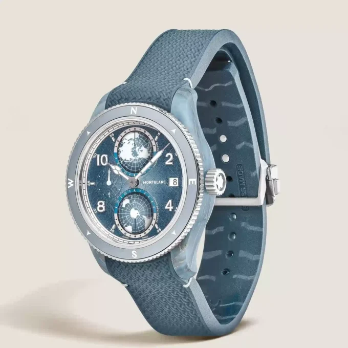 Montblanc 1858 Geosphere 0 Oxygen Mount Vinson Édition limitée – 986 pièces