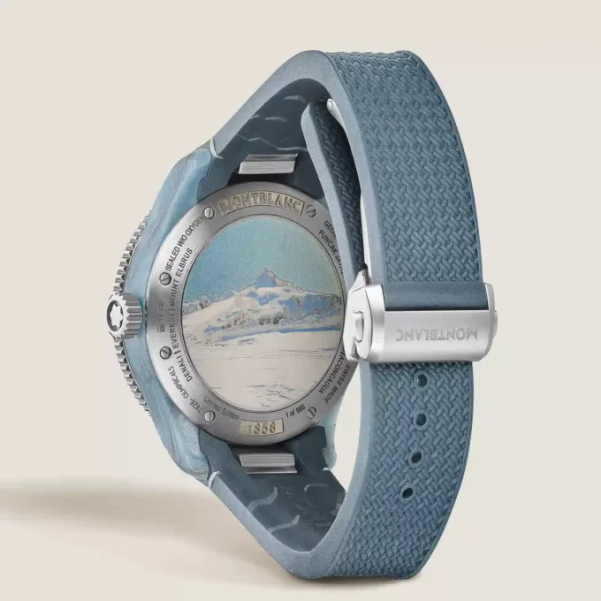 Montblanc 1858 Geosphere 0 Oxygen Mount Vinson Édition limitée – 986 pièces