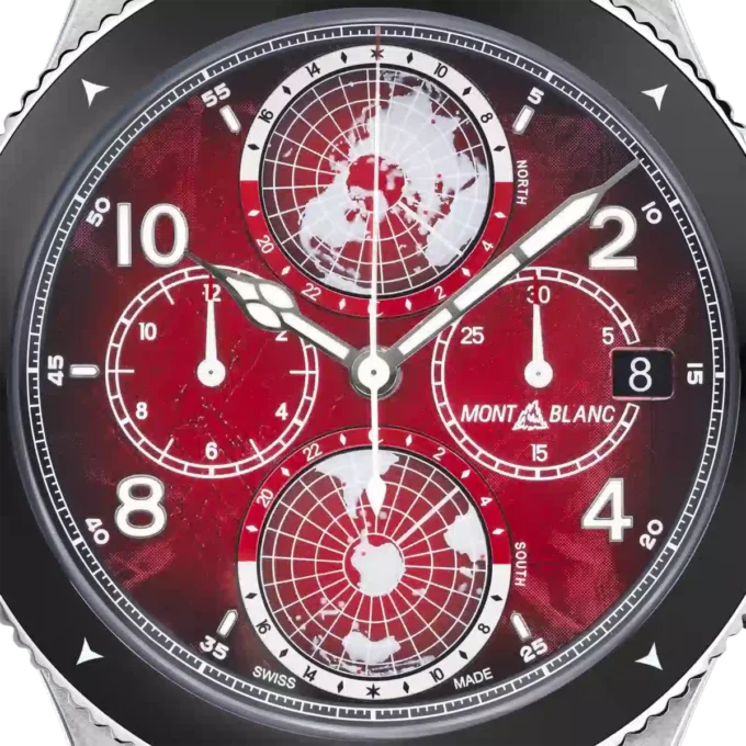 Montblanc 1858 Geosphere Chronograph 0 Oxygen Limited Edition – 290 pièces