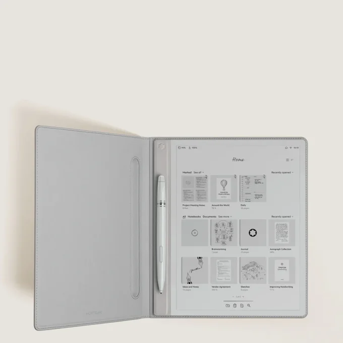 Montblanc Digital Paper Couleur Cool Grey