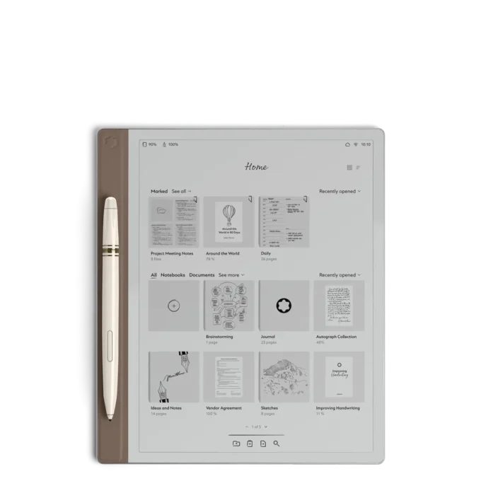 Montblanc Digital Paper couleur Elixir Gold