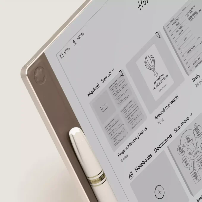 Montblanc Digital Paper couleur Elixir Gold