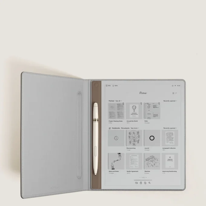 Montblanc Digital Paper couleur Elixir Gold