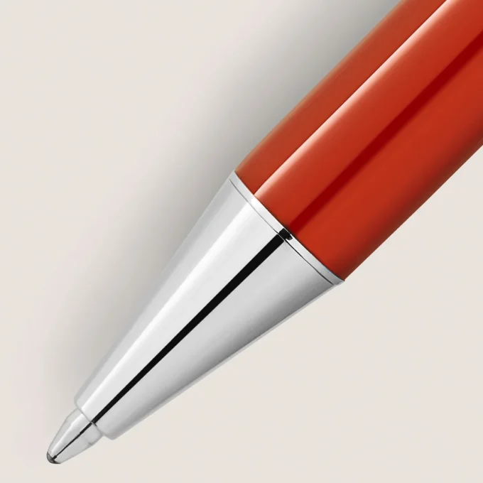 Montblanc Heritage Rouge et Noir « Baby » Édition spéciale Stylo à bille couleur corail