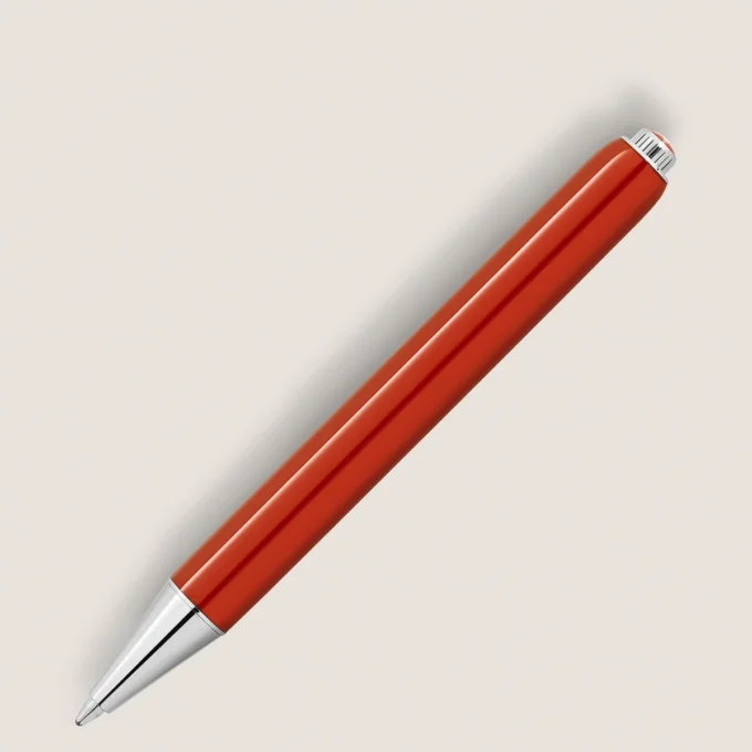 Montblanc Heritage Rouge et Noir « Baby » Édition spéciale Stylo à bille couleur corail