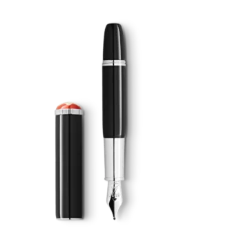 Montblanc Heritage Rouge et Noir « Baby » Édition spéciale Stylo plume noir M