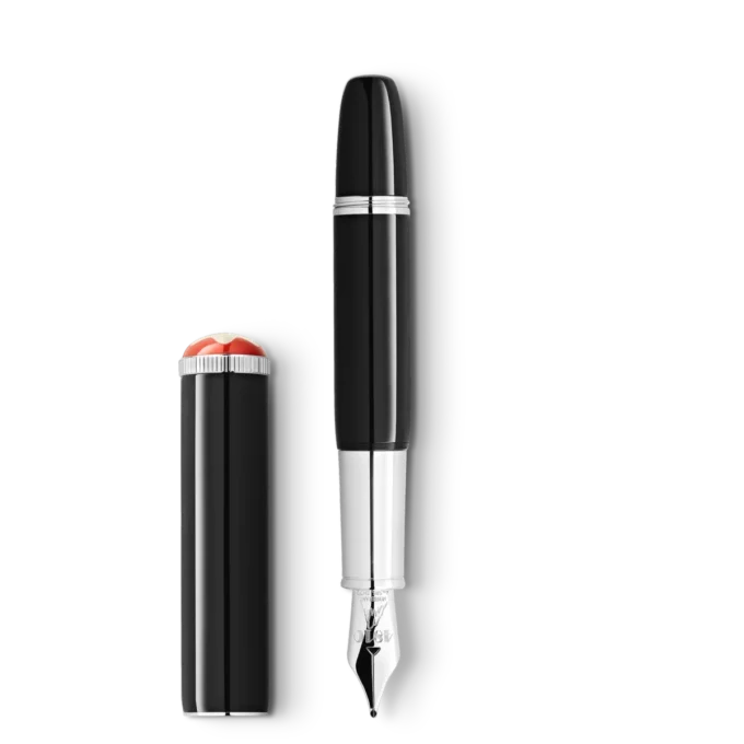 Montblanc Heritage Rouge et Noir « Baby » Édition spéciale Stylo plume noir M