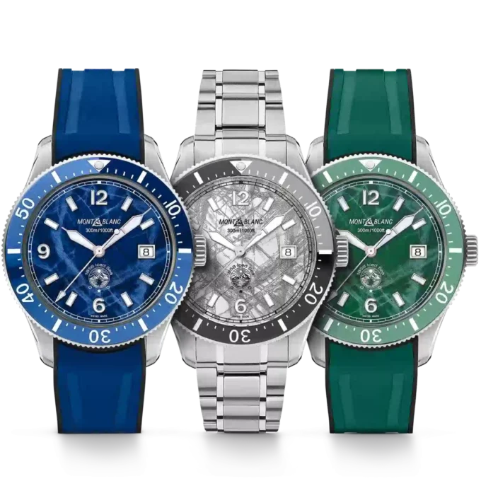 Montblanc Iced Sea Automatic Date Coffret Édition limitée – 191 pièces