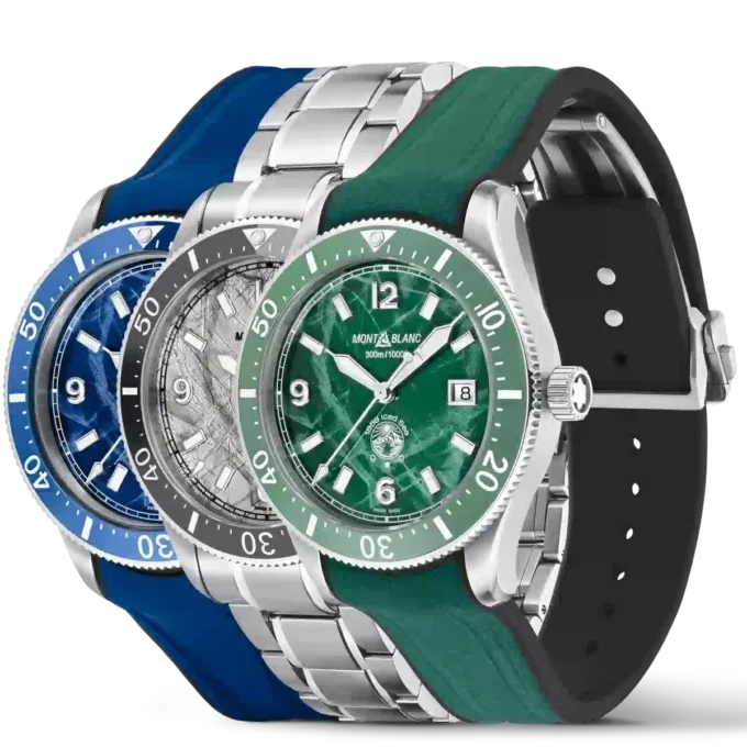 Montblanc Iced Sea Automatic Date Coffret Édition limitée – 191 pièces