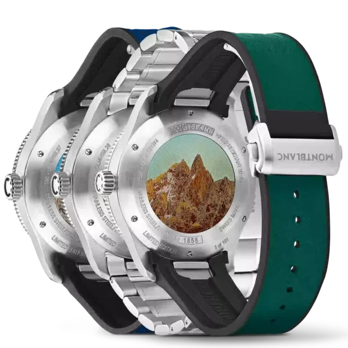 Montblanc Iced Sea Automatic Date Coffret Édition limitée – 191 pièces