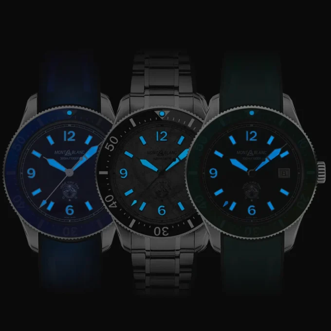 Montblanc Iced Sea Automatic Date Coffret Édition limitée – 191 pièces